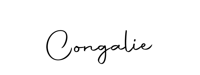 Make a beautiful signature design for name Congalie. With this signature (Autography-DOLnW) style, you can create a handwritten signature for free. Congalie signature style 10 images and pictures png