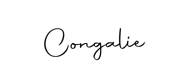 Make a beautiful signature design for name Congalie. With this signature (Autography-DOLnW) style, you can create a handwritten signature for free. Congalie signature style 10 images and pictures png