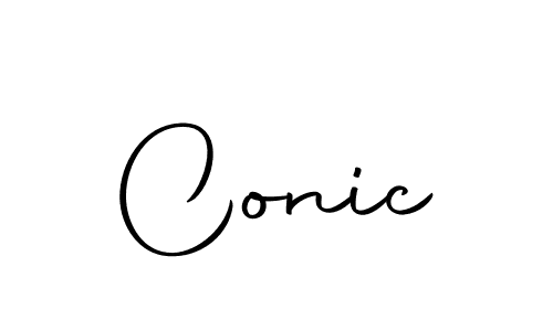 Similarly Autography-DOLnW is the best handwritten signature design. Signature creator online .You can use it as an online autograph creator for name Conic. Conic signature style 10 images and pictures png