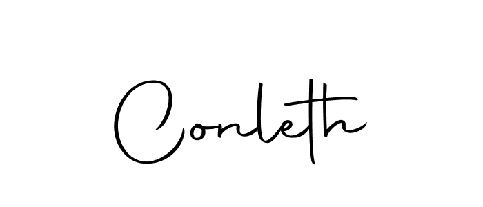 How to make Conleth name signature. Use Autography-DOLnW style for creating short signs online. This is the latest handwritten sign. Conleth signature style 10 images and pictures png