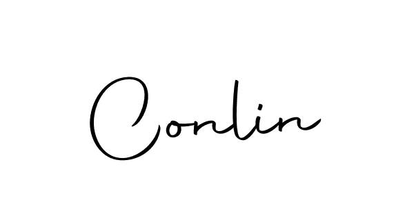 How to make Conlin name signature. Use Autography-DOLnW style for creating short signs online. This is the latest handwritten sign. Conlin signature style 10 images and pictures png