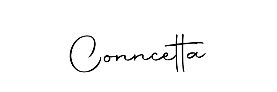 Design your own signature with our free online signature maker. With this signature software, you can create a handwritten (Autography-DOLnW) signature for name Conncetta. Conncetta signature style 10 images and pictures png