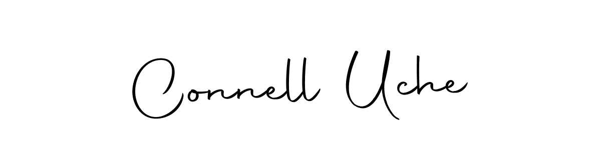 Use a signature maker to create a handwritten signature online. With this signature software, you can design (Autography-DOLnW) your own signature for name Connell Uche. Connell Uche signature style 10 images and pictures png