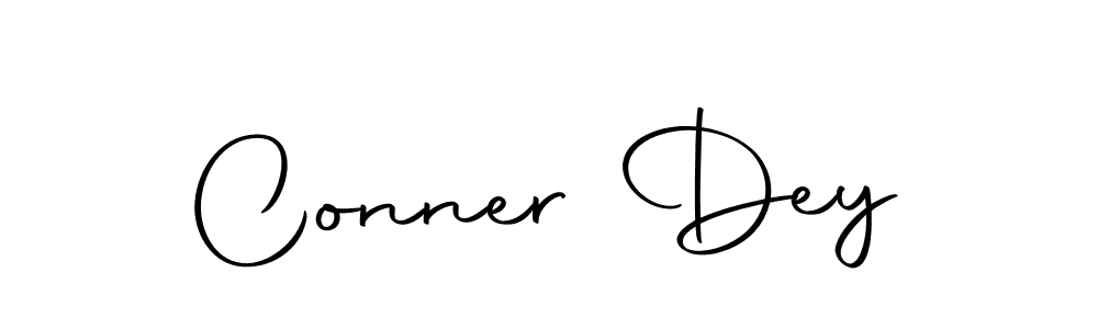 Create a beautiful signature design for name Conner Dey. With this signature (Autography-DOLnW) fonts, you can make a handwritten signature for free. Conner Dey signature style 10 images and pictures png