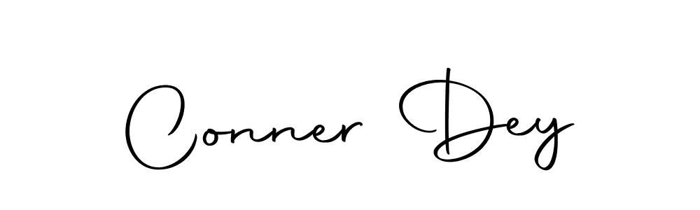 You should practise on your own different ways (Autography-DOLnW) to write your name (Conner Dey) in signature. don't let someone else do it for you. Conner Dey signature style 10 images and pictures png