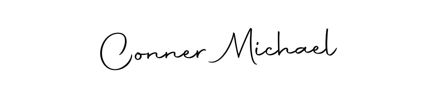 Conner Michael stylish signature style. Best Handwritten Sign (Autography-DOLnW) for my name. Handwritten Signature Collection Ideas for my name Conner Michael. Conner Michael signature style 10 images and pictures png