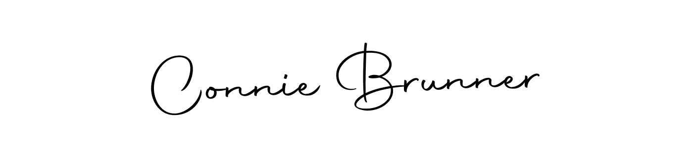 Autography-DOLnW is a professional signature style that is perfect for those who want to add a touch of class to their signature. It is also a great choice for those who want to make their signature more unique. Get Connie Brunner name to fancy signature for free. Connie Brunner signature style 10 images and pictures png