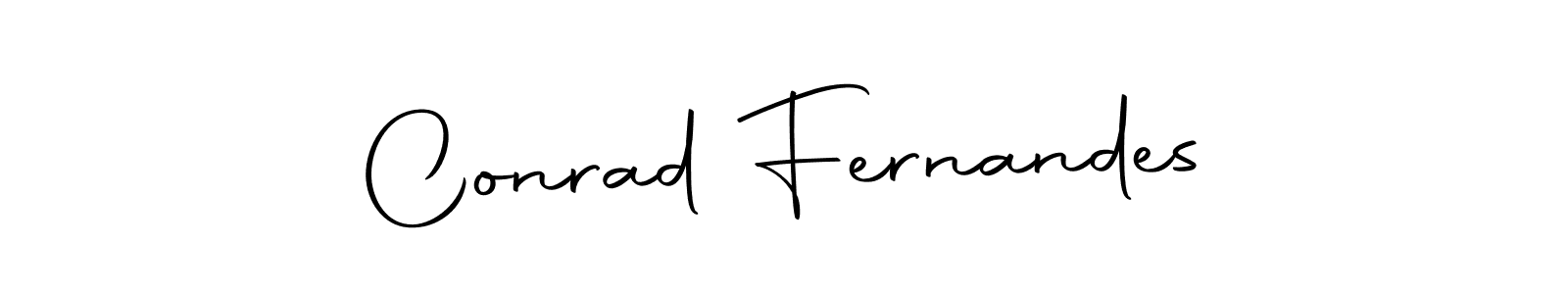 if you are searching for the best signature style for your name Conrad Fernandes. so please give up your signature search. here we have designed multiple signature styles  using Autography-DOLnW. Conrad Fernandes signature style 10 images and pictures png