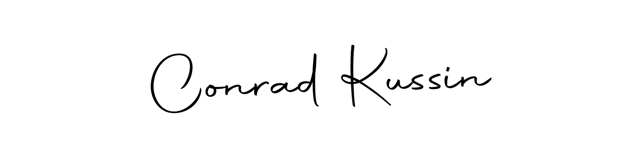 How to make Conrad Kussin signature? Autography-DOLnW is a professional autograph style. Create handwritten signature for Conrad Kussin name. Conrad Kussin signature style 10 images and pictures png