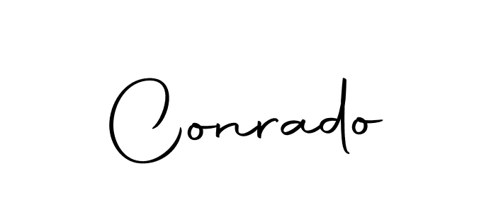You should practise on your own different ways (Autography-DOLnW) to write your name (Conrado) in signature. don't let someone else do it for you. Conrado signature style 10 images and pictures png