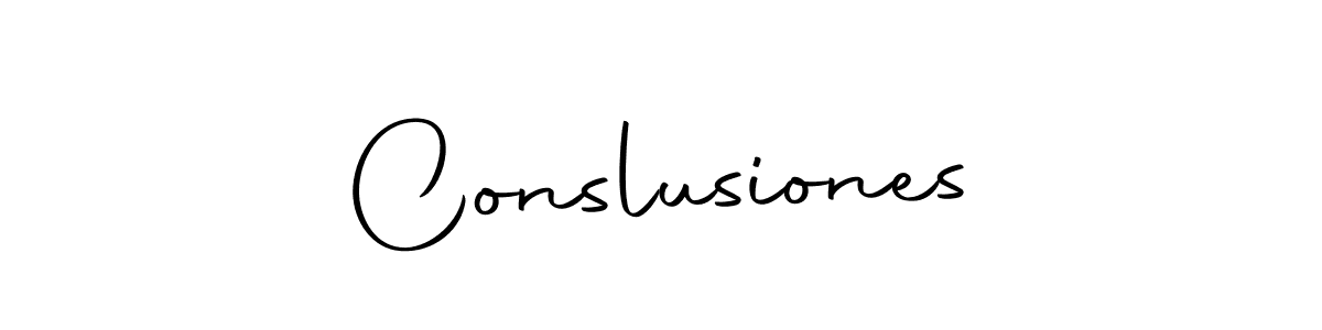 See photos of Conslusiones official signature by Spectra . Check more albums & portfolios. Read reviews & check more about Autography-DOLnW font. Conslusiones signature style 10 images and pictures png