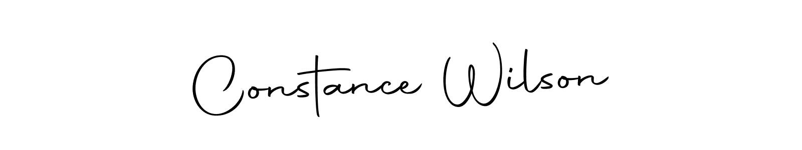 Autography-DOLnW is a professional signature style that is perfect for those who want to add a touch of class to their signature. It is also a great choice for those who want to make their signature more unique. Get Constance Wilson name to fancy signature for free. Constance Wilson signature style 10 images and pictures png
