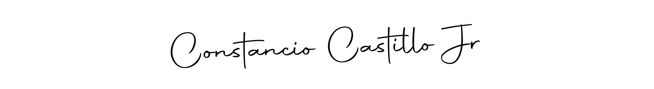 Design your own signature with our free online signature maker. With this signature software, you can create a handwritten (Autography-DOLnW) signature for name Constancio Castillo Jr. Constancio Castillo Jr signature style 10 images and pictures png