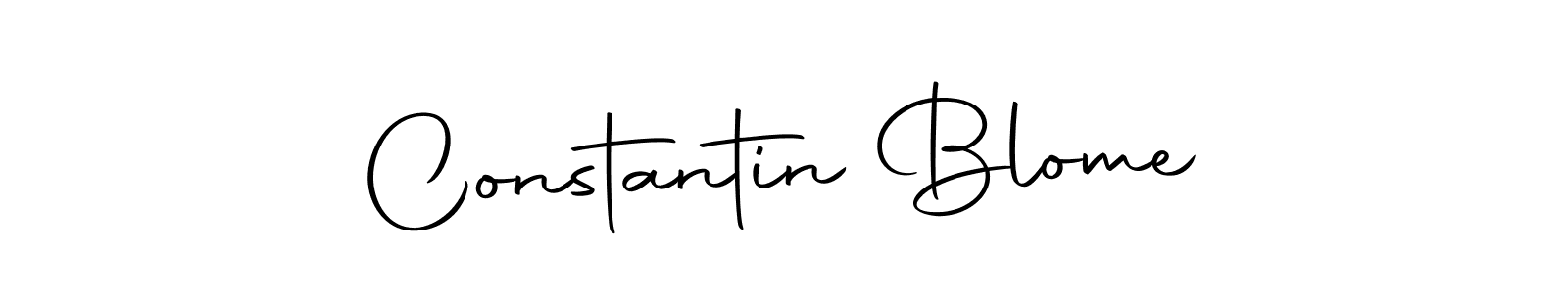 Design your own signature with our free online signature maker. With this signature software, you can create a handwritten (Autography-DOLnW) signature for name Constantin Blome. Constantin Blome signature style 10 images and pictures png