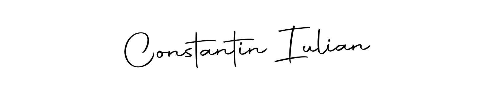 Design your own signature with our free online signature maker. With this signature software, you can create a handwritten (Autography-DOLnW) signature for name Constantin Iulian. Constantin Iulian signature style 10 images and pictures png