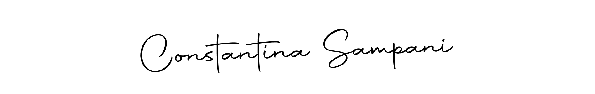 Make a beautiful signature design for name Constantina Sampani. Use this online signature maker to create a handwritten signature for free. Constantina Sampani signature style 10 images and pictures png