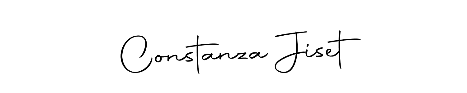 How to make Constanza Jiset signature? Autography-DOLnW is a professional autograph style. Create handwritten signature for Constanza Jiset name. Constanza Jiset signature style 10 images and pictures png