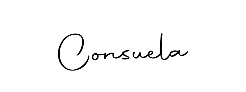 How to make Consuela signature? Autography-DOLnW is a professional autograph style. Create handwritten signature for Consuela name. Consuela signature style 10 images and pictures png