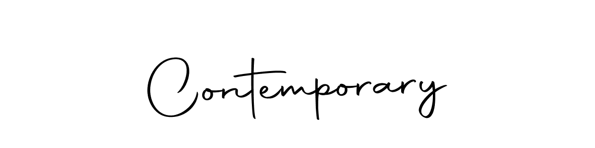 How to make Contemporary signature? Autography-DOLnW is a professional autograph style. Create handwritten signature for Contemporary name. Contemporary signature style 10 images and pictures png