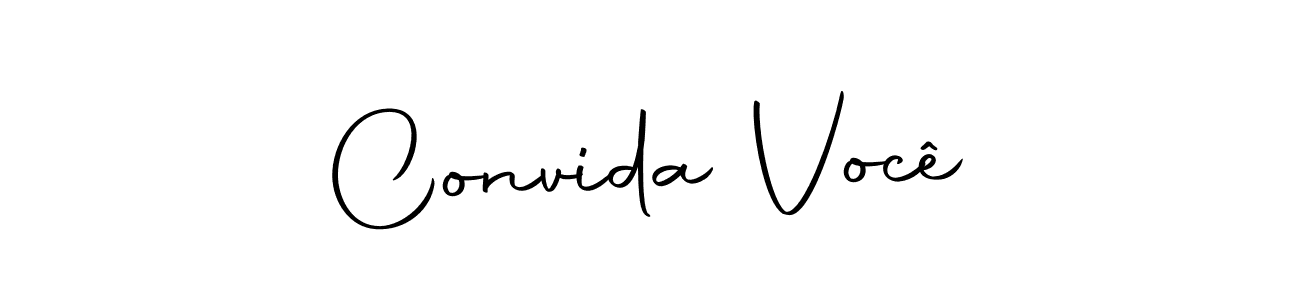 Create a beautiful signature design for name Convida Você. With this signature (Autography-DOLnW) fonts, you can make a handwritten signature for free. Convida Você signature style 10 images and pictures png