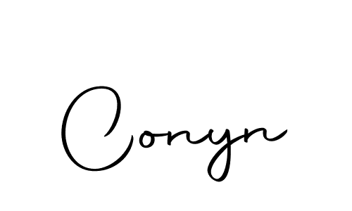 Similarly Autography-DOLnW is the best handwritten signature design. Signature creator online .You can use it as an online autograph creator for name Conyn. Conyn signature style 10 images and pictures png