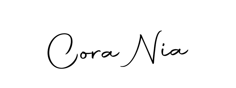 You can use this online signature creator to create a handwritten signature for the name Cora Nia. This is the best online autograph maker. Cora Nia signature style 10 images and pictures png