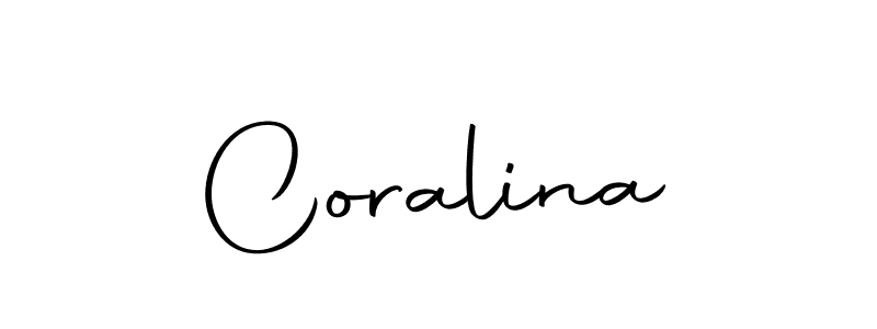 The best way (Autography-DOLnW) to make a short signature is to pick only two or three words in your name. The name Coralina include a total of six letters. For converting this name. Coralina signature style 10 images and pictures png