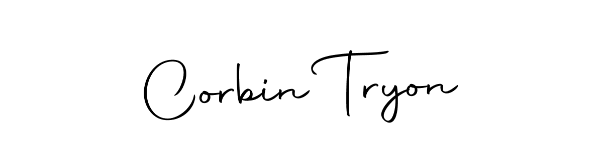 Once you've used our free online signature maker to create your best signature Autography-DOLnW style, it's time to enjoy all of the benefits that Corbin Tryon name signing documents. Corbin Tryon signature style 10 images and pictures png