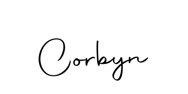 Corbyn stylish signature style. Best Handwritten Sign (Autography-DOLnW) for my name. Handwritten Signature Collection Ideas for my name Corbyn. Corbyn signature style 10 images and pictures png