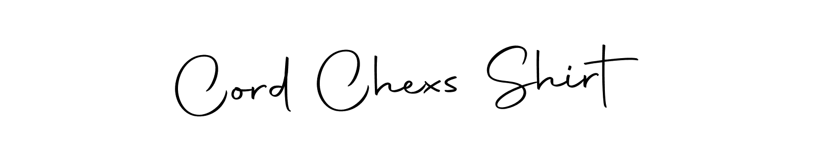 How to make Cord Chexs Shirt signature? Autography-DOLnW is a professional autograph style. Create handwritten signature for Cord Chexs Shirt name. Cord Chexs Shirt signature style 10 images and pictures png