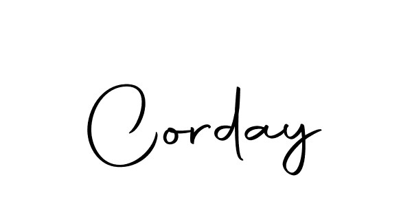 Make a beautiful signature design for name Corday. Use this online signature maker to create a handwritten signature for free. Corday signature style 10 images and pictures png