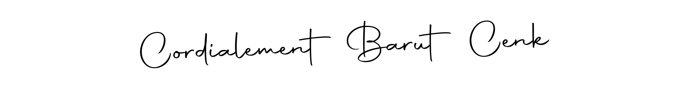 How to make Cordialement Barut Cenk signature? Autography-DOLnW is a professional autograph style. Create handwritten signature for Cordialement Barut Cenk name. Cordialement Barut Cenk signature style 10 images and pictures png