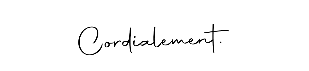 It looks lik you need a new signature style for name Cordialement.. Design unique handwritten (Autography-DOLnW) signature with our free signature maker in just a few clicks. Cordialement. signature style 10 images and pictures png