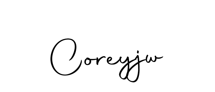 Make a short Coreyjw signature style. Manage your documents anywhere anytime using Autography-DOLnW. Create and add eSignatures, submit forms, share and send files easily. Coreyjw signature style 10 images and pictures png