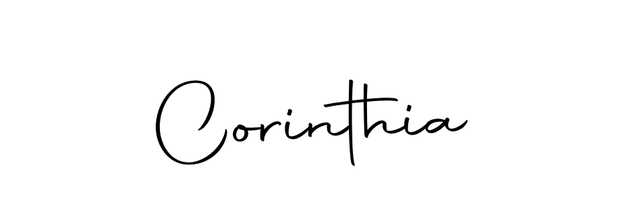 How to make Corinthia signature? Autography-DOLnW is a professional autograph style. Create handwritten signature for Corinthia name. Corinthia signature style 10 images and pictures png