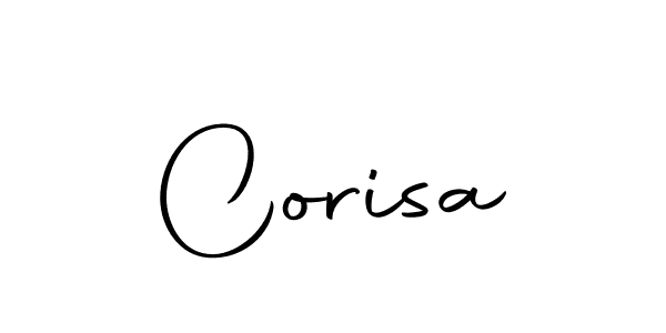 The best way (Autography-DOLnW) to make a short signature is to pick only two or three words in your name. The name Corisa include a total of six letters. For converting this name. Corisa signature style 10 images and pictures png