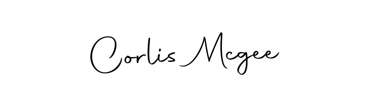 Corlis Mcgee stylish signature style. Best Handwritten Sign (Autography-DOLnW) for my name. Handwritten Signature Collection Ideas for my name Corlis Mcgee. Corlis Mcgee signature style 10 images and pictures png