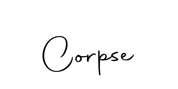 Use a signature maker to create a handwritten signature online. With this signature software, you can design (Autography-DOLnW) your own signature for name Corpse. Corpse signature style 10 images and pictures png