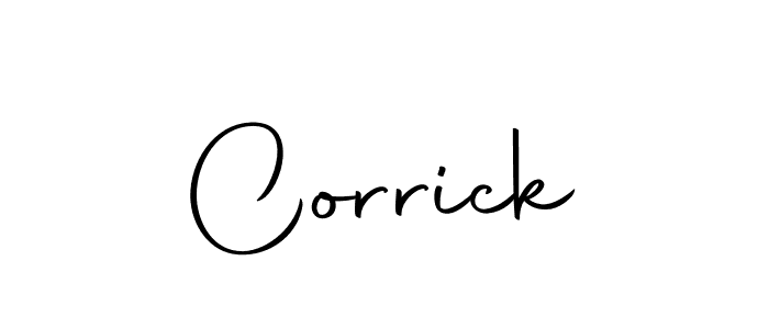 Make a short Corrick signature style. Manage your documents anywhere anytime using Autography-DOLnW. Create and add eSignatures, submit forms, share and send files easily. Corrick signature style 10 images and pictures png