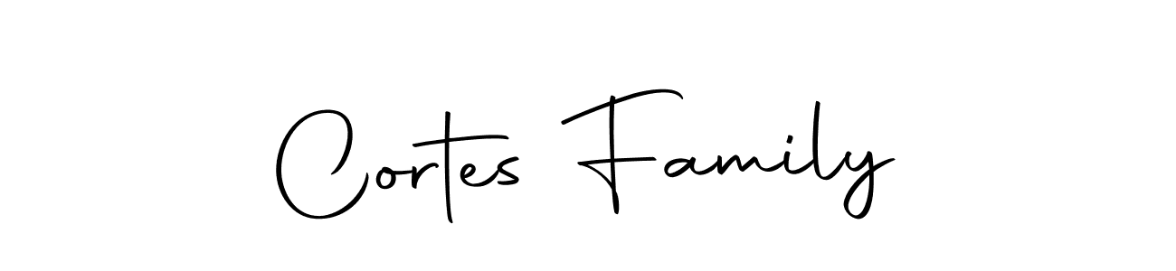 Also we have Cortes Family name is the best signature style. Create professional handwritten signature collection using Autography-DOLnW autograph style. Cortes Family signature style 10 images and pictures png