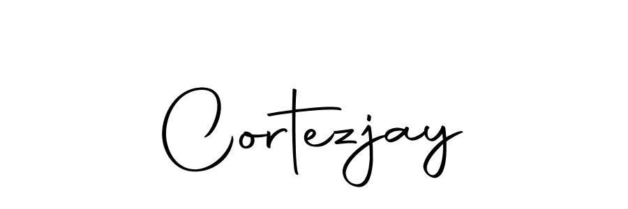 Use a signature maker to create a handwritten signature online. With this signature software, you can design (Autography-DOLnW) your own signature for name Cortezjay. Cortezjay signature style 10 images and pictures png