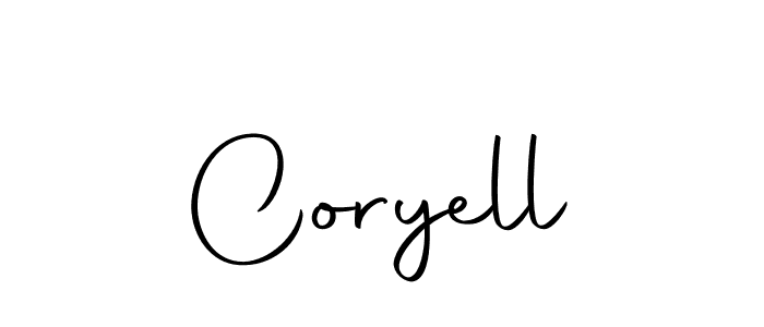 Use a signature maker to create a handwritten signature online. With this signature software, you can design (Autography-DOLnW) your own signature for name Coryell. Coryell signature style 10 images and pictures png