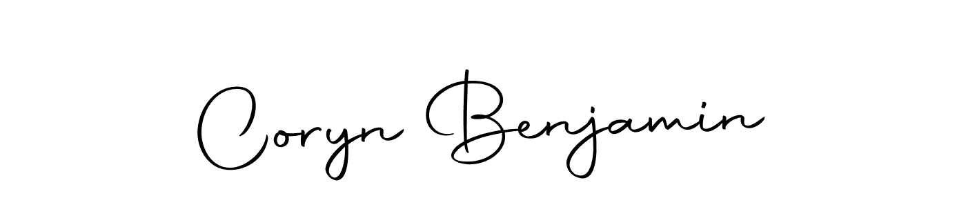 Make a beautiful signature design for name Coryn Benjamin. Use this online signature maker to create a handwritten signature for free. Coryn Benjamin signature style 10 images and pictures png