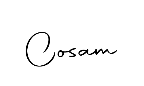 Make a beautiful signature design for name Cosam. With this signature (Autography-DOLnW) style, you can create a handwritten signature for free. Cosam signature style 10 images and pictures png