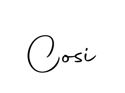 Similarly Autography-DOLnW is the best handwritten signature design. Signature creator online .You can use it as an online autograph creator for name Cosi. Cosi signature style 10 images and pictures png