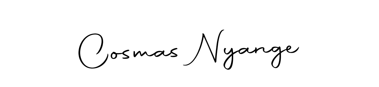 Make a beautiful signature design for name Cosmas Nyange. With this signature (Autography-DOLnW) style, you can create a handwritten signature for free. Cosmas Nyange signature style 10 images and pictures png