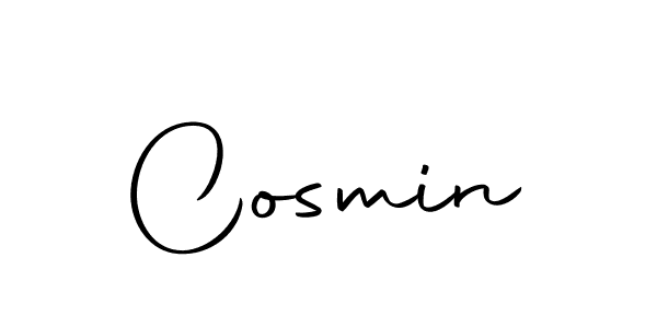 Make a beautiful signature design for name Cosmin. With this signature (Autography-DOLnW) style, you can create a handwritten signature for free. Cosmin signature style 10 images and pictures png