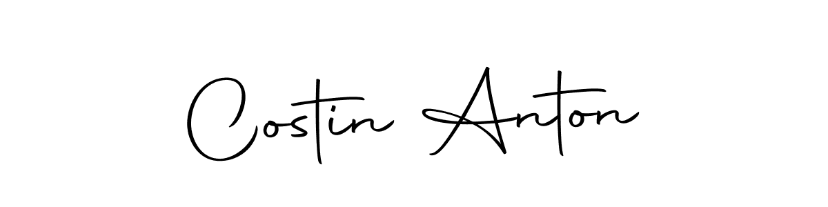 Make a beautiful signature design for name Costin Anton. Use this online signature maker to create a handwritten signature for free. Costin Anton signature style 10 images and pictures png