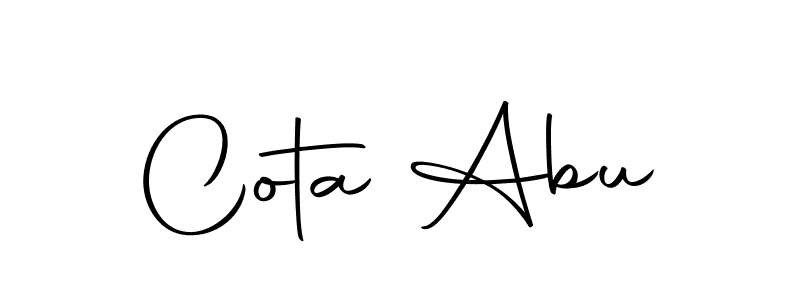 How to make Cota Abu signature? Autography-DOLnW is a professional autograph style. Create handwritten signature for Cota Abu name. Cota Abu signature style 10 images and pictures png