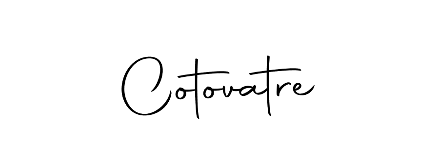 Use a signature maker to create a handwritten signature online. With this signature software, you can design (Autography-DOLnW) your own signature for name Cotovatre. Cotovatre signature style 10 images and pictures png